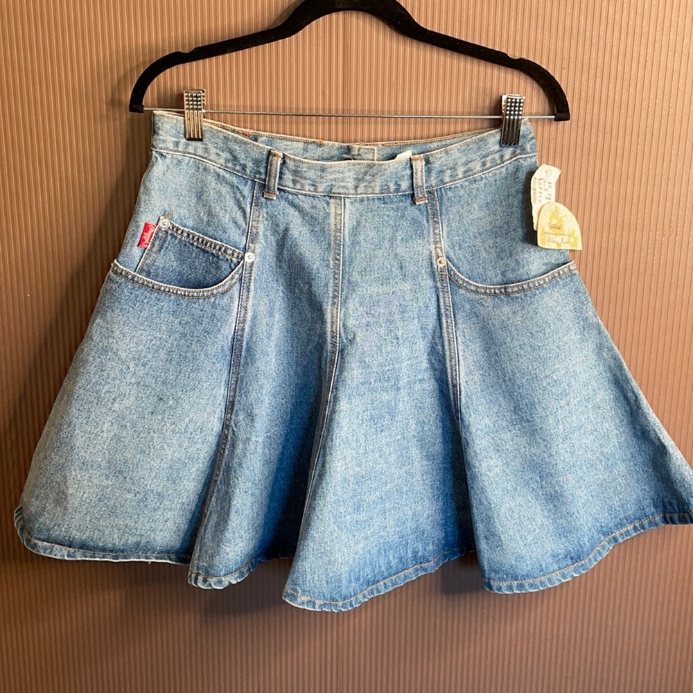 Outlaw vintage‎ blue Jean skirt size 13